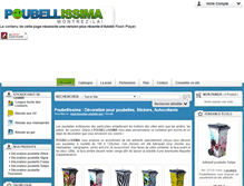 Tablet Screenshot of decoration-poubelle.com